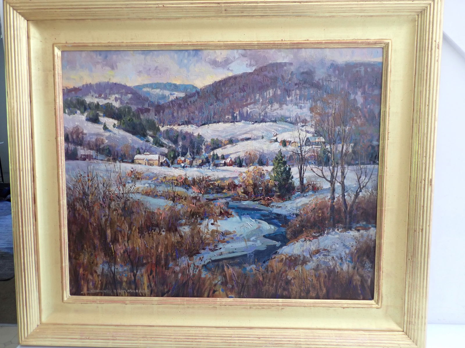 Donald Allen Mosher "Valley Farms" O/C (1 of 9)