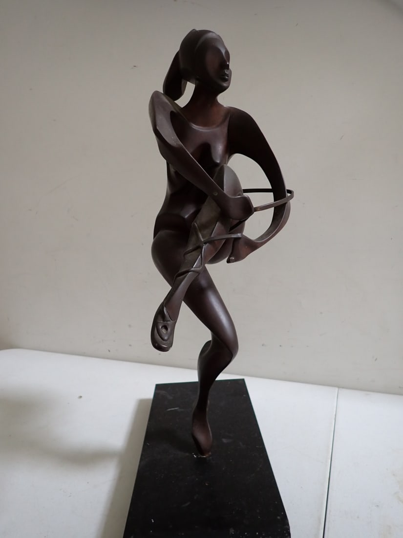 Michi Raphael 4/8 Bronze Ballerina Statue (1 of 13)