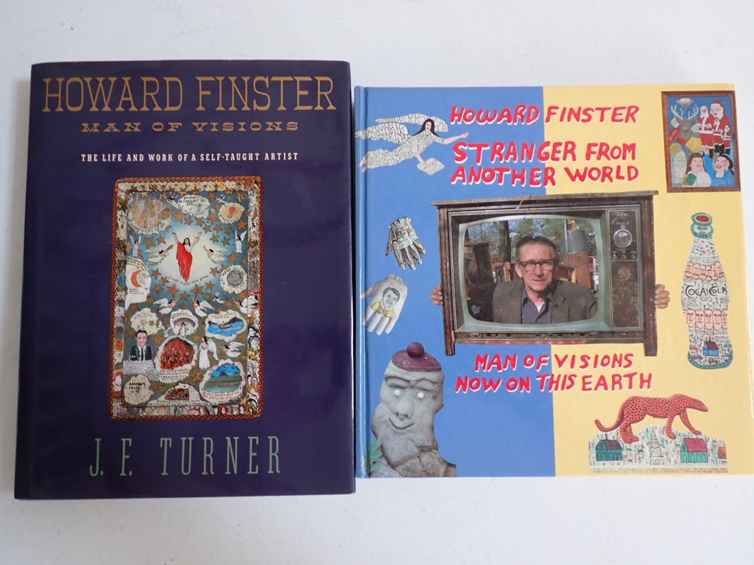 2 Signed Howard Finster Books (1 of 7)