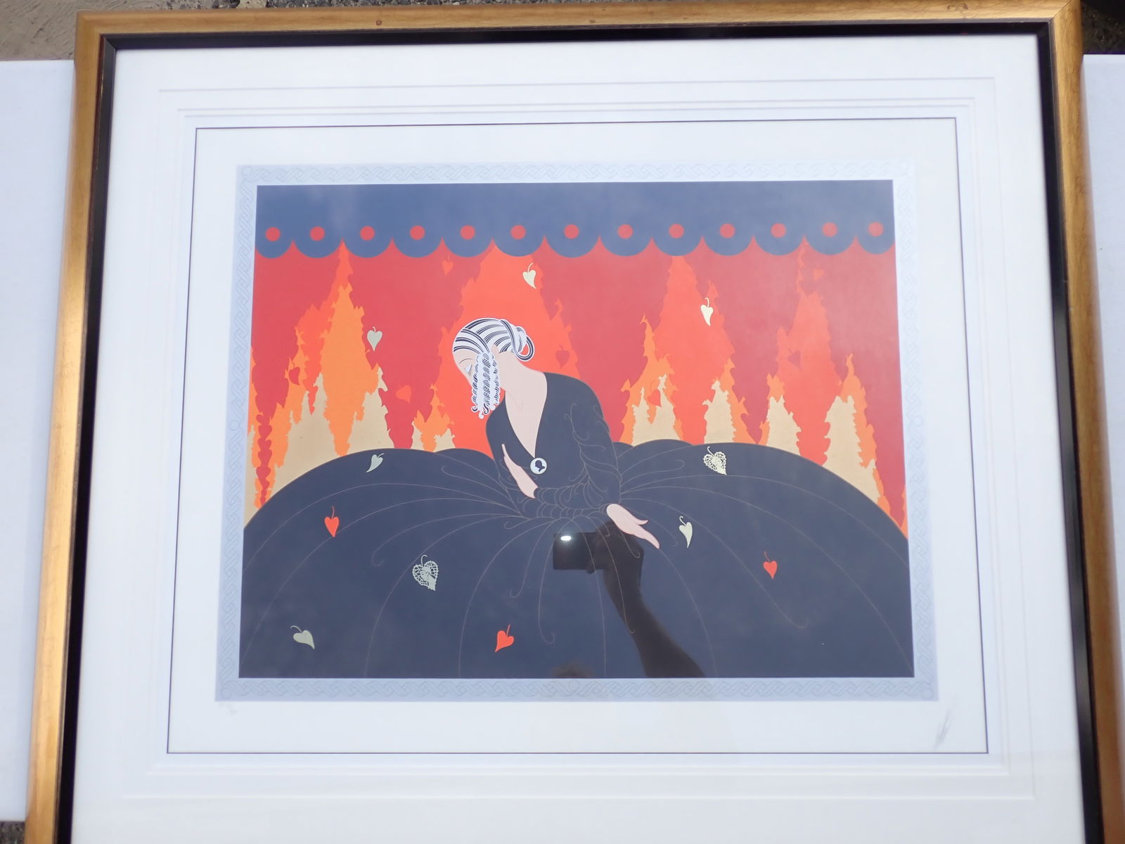 Erte "Memories - 1984" Serigraph AP 12/25 Artist Proof (1 of 6)