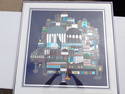 Ovadia Alkera "Atlantis" Signed Serigraph 5/182 Limited Edition