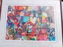 Cherie Raffel (Wisconsin Artist) Modern Art Watercolor