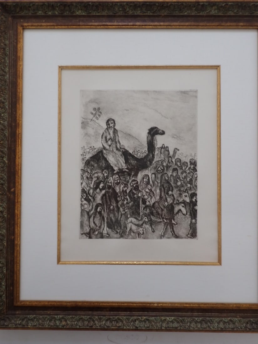 Marc Chagall "Jacob's Departure for Egypt" Etching (1 of 10)