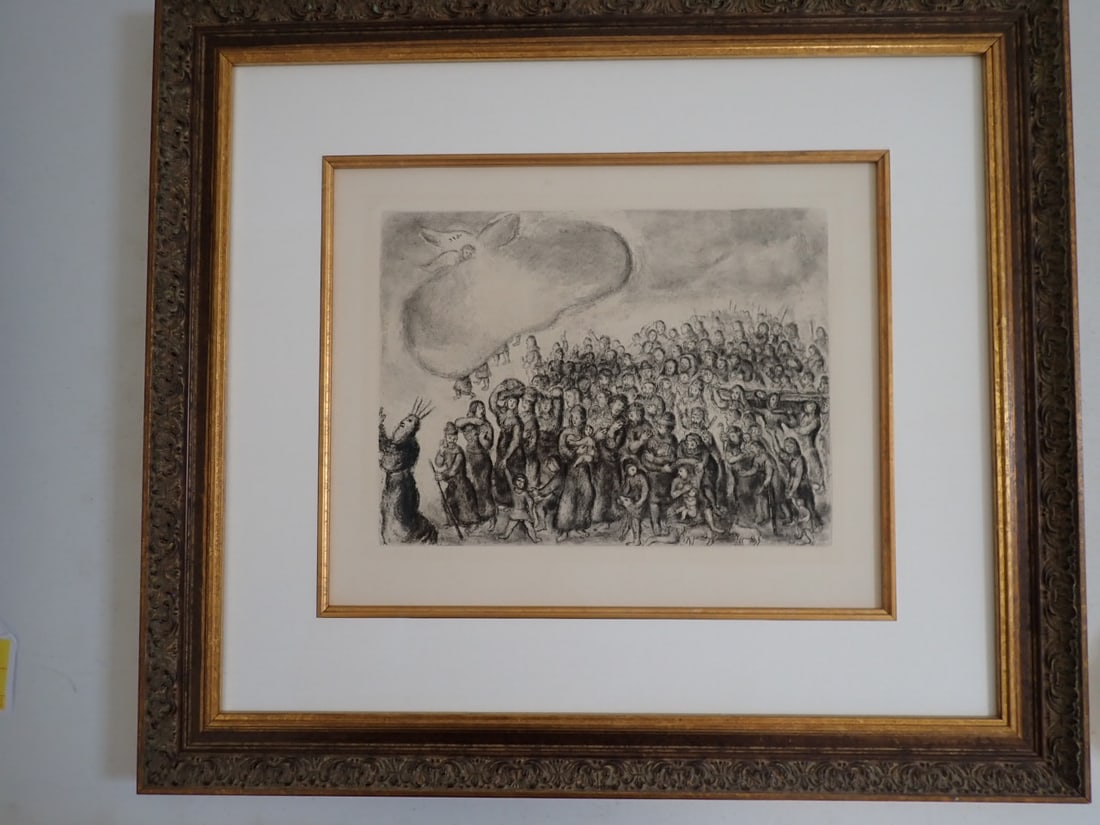 Marc Chagall "Exodus from Egypt:" Etching (1 of 7)