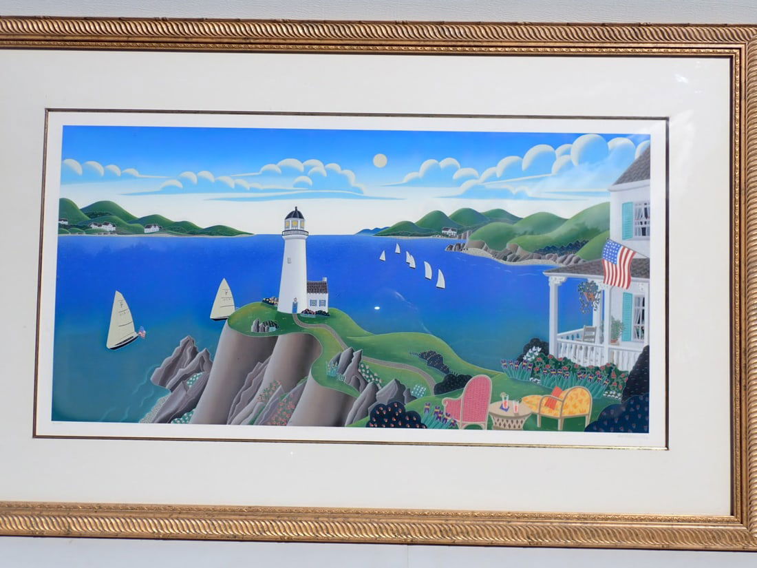 Thomas McKnight - Newport Americas Cup HC 41/50 Limited Ed. Print (1 of 10)