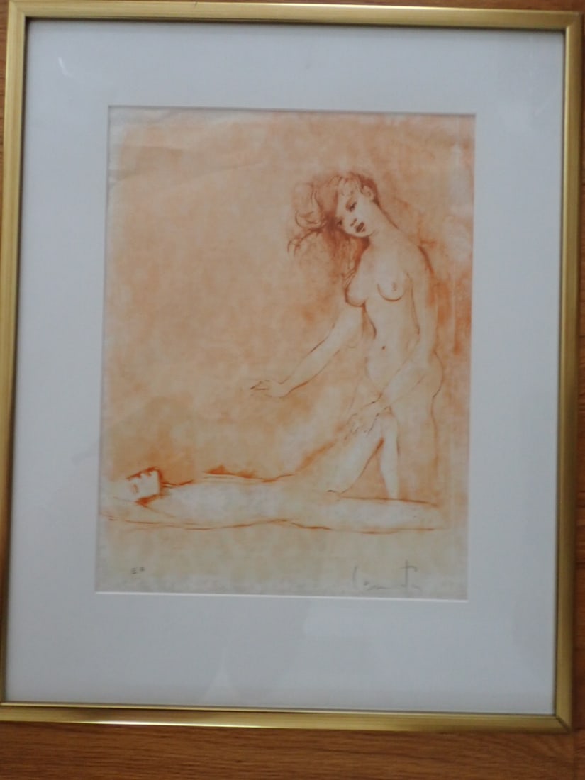 Leonor Fini Artist Proof Signed Lithograph on Vellum. (1 of 8)