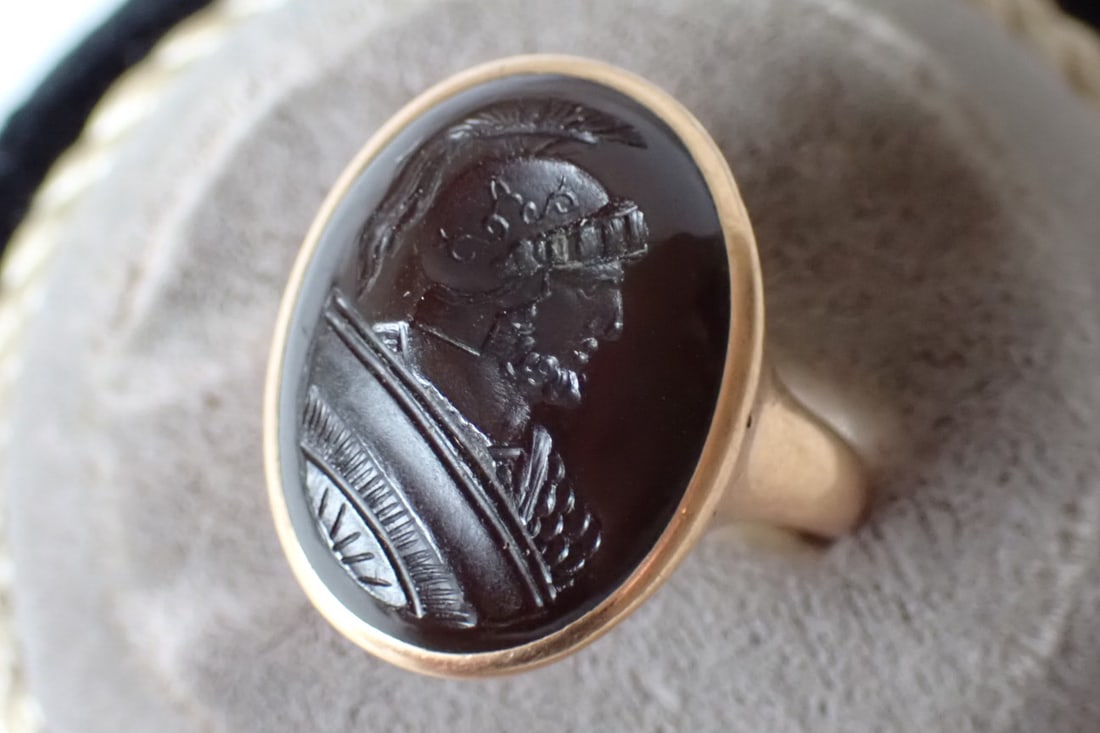 14K Gold Intaglio Ring (1 of 8)