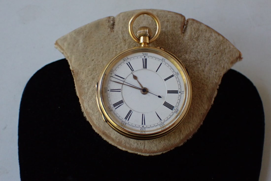 18K Thomas Russell & Sons Liverpool Pocket Watch (1 of 18)