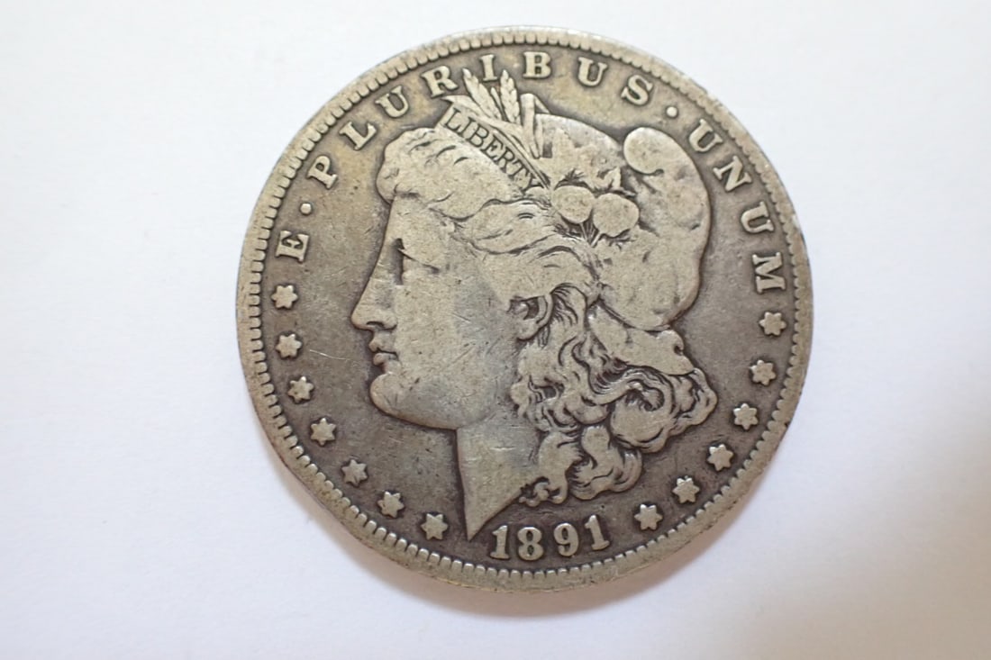 1891 CC Morgan Half Dollar: 1891 CC Morgan Half Dollar