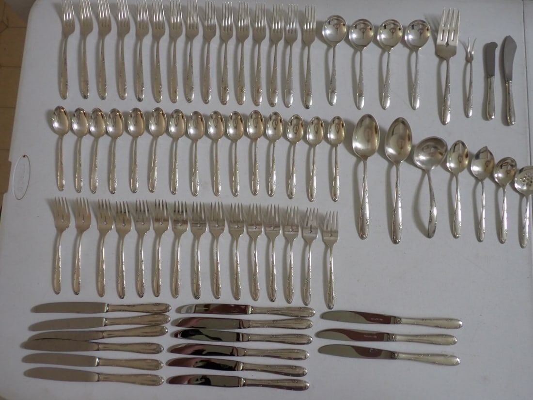 Towle Madeira Sterling Silver Flatware Set (1 of 12)