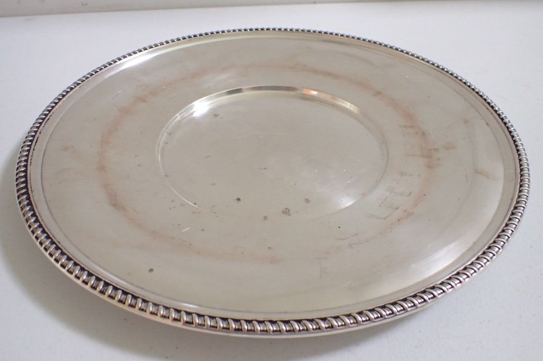 Bailey, Banks & Biddle Co. Sterling 13 1/2" Platter (1 of 3)