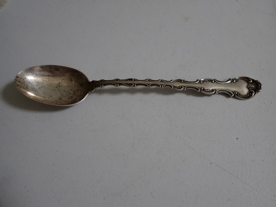 Large Gorham Sterling Silver Serving Spoon (1 of 8)