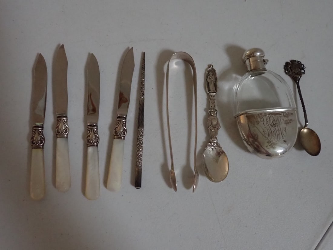 British and other Silver Flatware and Serving Ware (1 of 19)