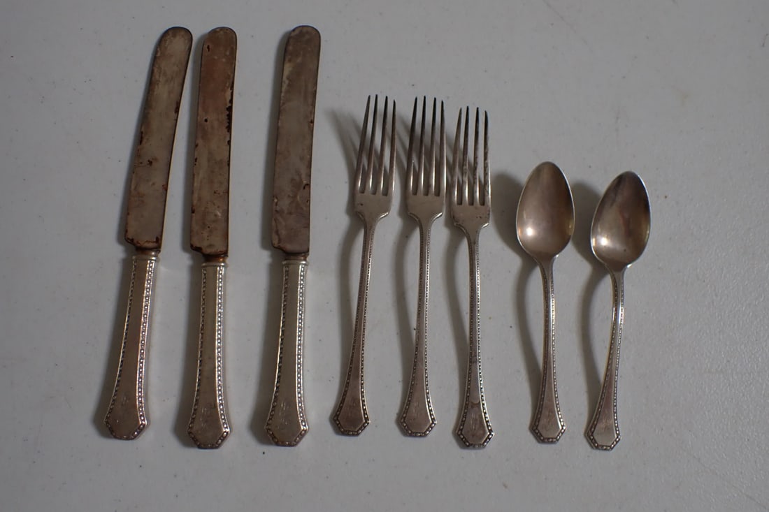 Reed & Barton Sterling Flatware Pattern Copley (7 Pieces) (1 of 5)