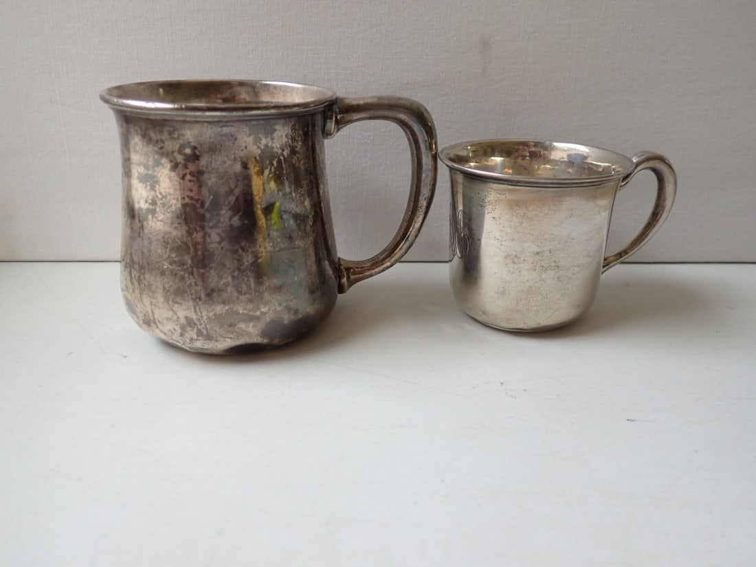 Sterling Silver Cup and Child's Cup (1 of 8)