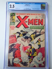 X-Men # 1 September 1963 Marvel Comics CGC 2.5