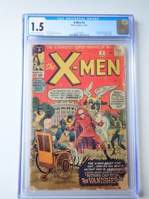 X-Men 2 November 1963 Marvel Comics CGC 1.5
