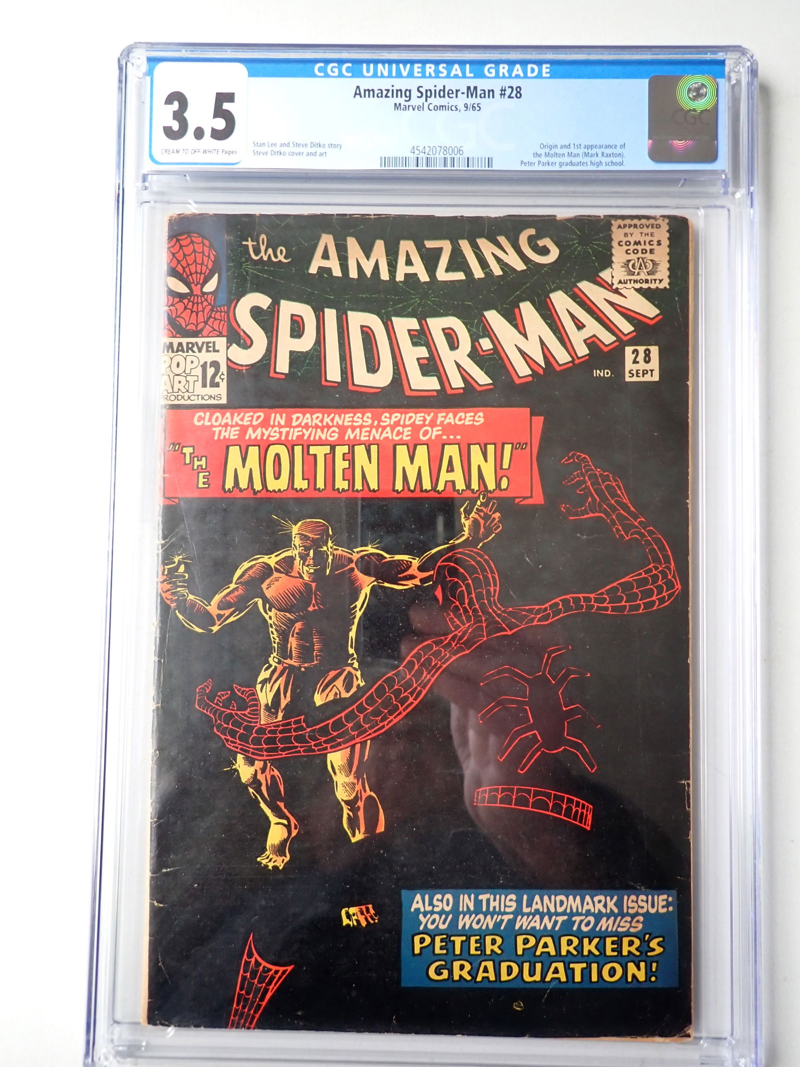 Amazing Spider-Man 28 August 1965 Marvel Comics (1 of 3)