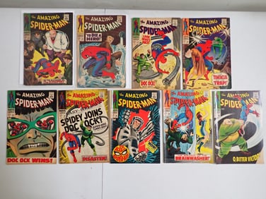 The Amazing Spider-Man 1967 & 1968 Comic Books