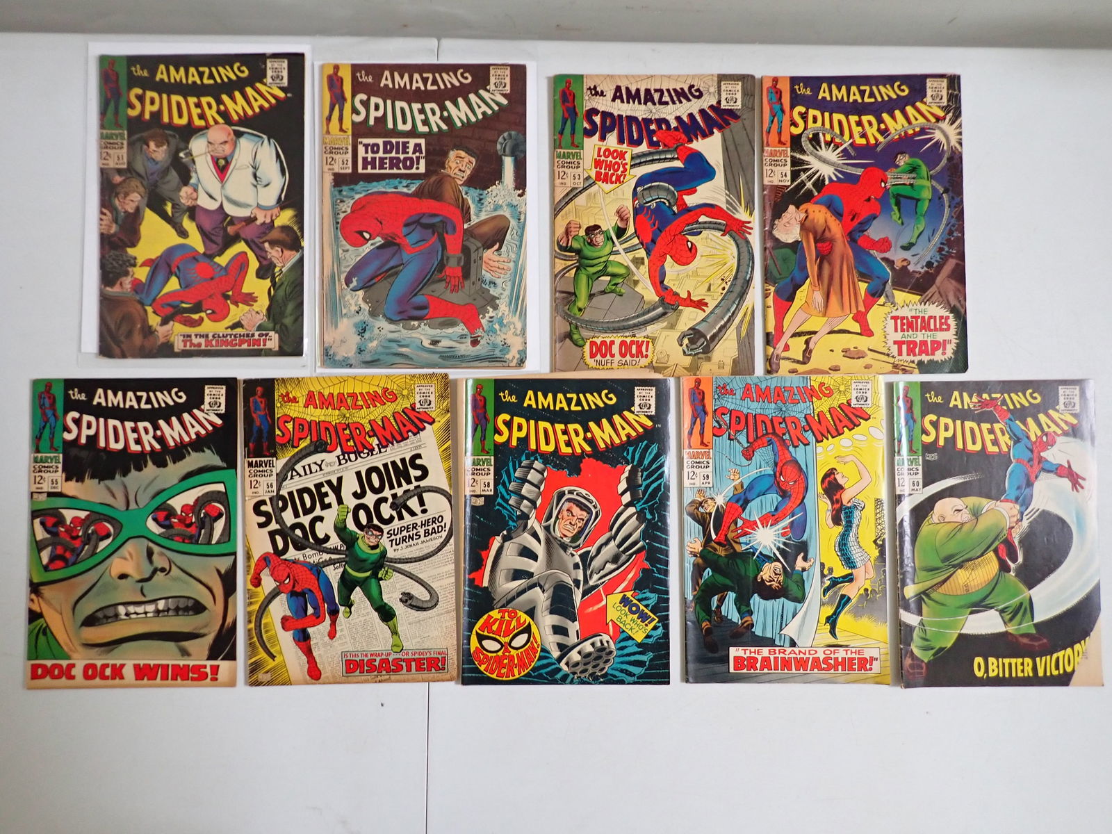 The Amazing Spider-Man 1967 & 1968 Comic Books (1 of 5)