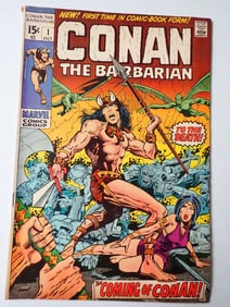 Conan the Barbarian # 1 1970 Marvel Comics Group