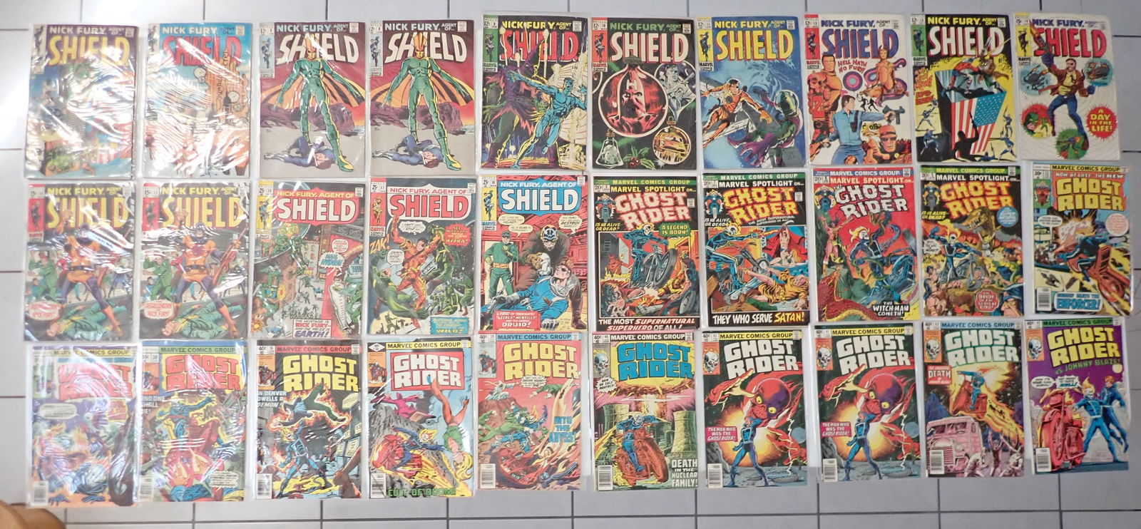 Nick Fury Agent of Shield & Ghost Rider (1 of 6)