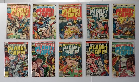Planet of the Apes 1-6 and 11 Comic Books
