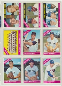 1966 & 1967 Carl Yastrzemski and other Red Sox cards