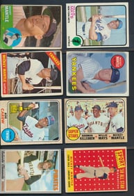 1958 Mickey Mantle All Star Card + More Mantle & others