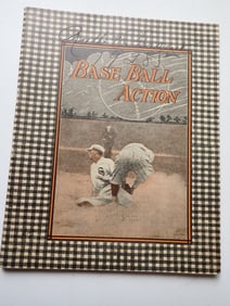 1920s Base Ball Action Out at Third Notebook White Sox