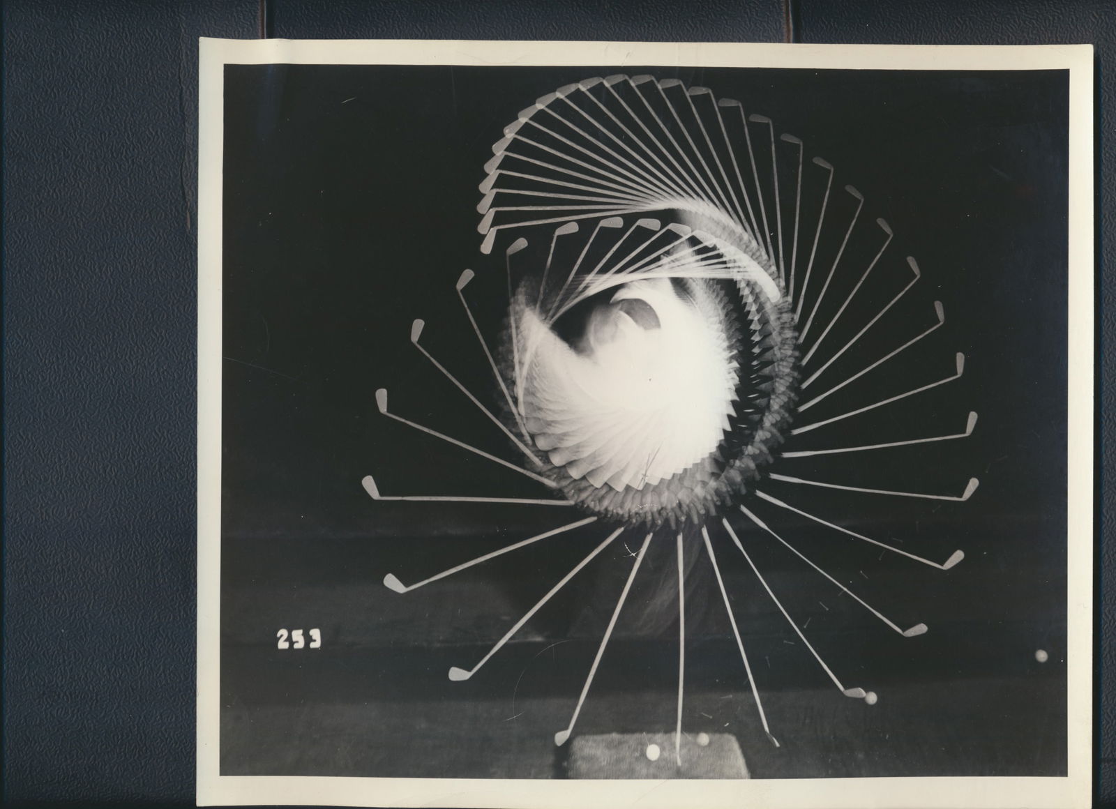 Jimmy Thomson Golf Swing Multi-exposure Spalding Photo (1 of 2)