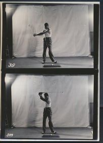 Science Illustrated Dick Wolters Golf Club striking ball photos