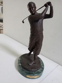 Bobby Jones 1902-1971 Bronze Statue by Karl Farris Ltd. Edition 29/250