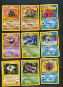 1999 Pokemon Fossil 1st Edition Cards