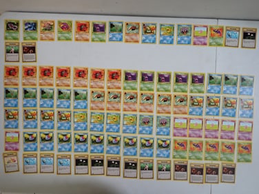 1999 Pokemon Fossil 1st Edition Cards