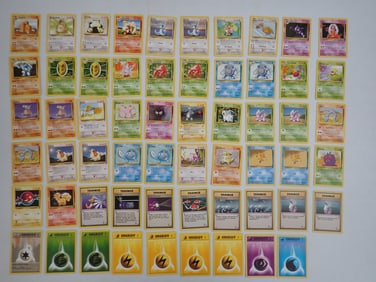 Pokemon Base Set 2, Gym Heroes, Team Rocket and