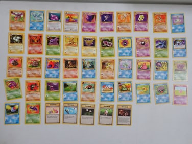1999 Pokemon Fossil Non Holo Complete 16-62