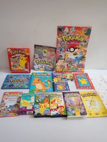 Pokemon Posters, Videos, Stickers Albums, Books, etc.