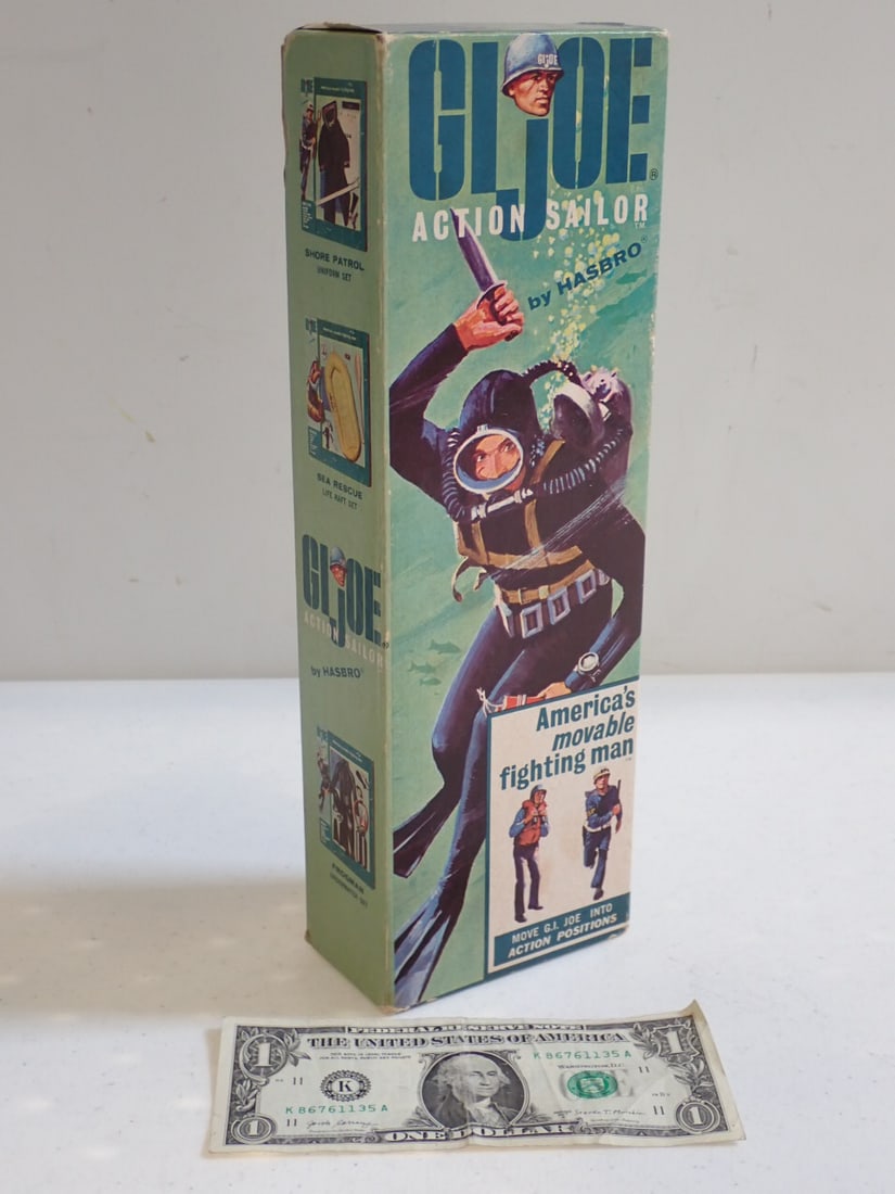 1964 Hasbro GI Joe Action Sailor in Box (1 of 6)