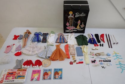 60's Ponytail Barbie, Clothing, Case & Accessories