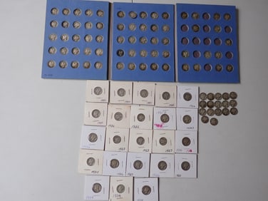 (101) 1910s. 1920s, & 1930s Mercury Dimes + 3 Culls