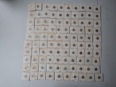 (100) 1960-1963 Roosevelt Dimes