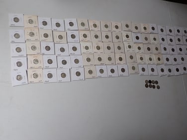 (125) 1940s-1960s Roosevelt Dimes