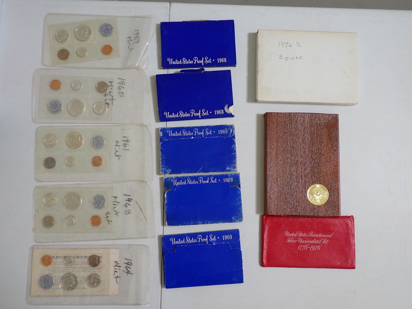 1959 & 1960s Mint sets, 1960s Mint sets, & other coins (1 of 14)