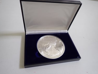 2000 American Historic Society One Troy Pound .999 Silver Coin