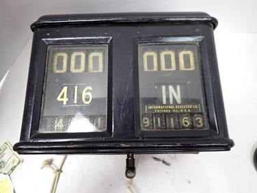 International Register Company Iron counter