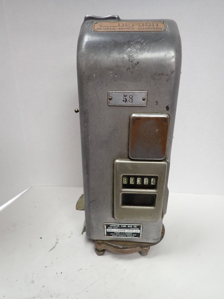 Johnson Fare Box Company fare box (1 of 8)