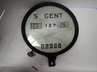 5 cent Trolley Fare Counter