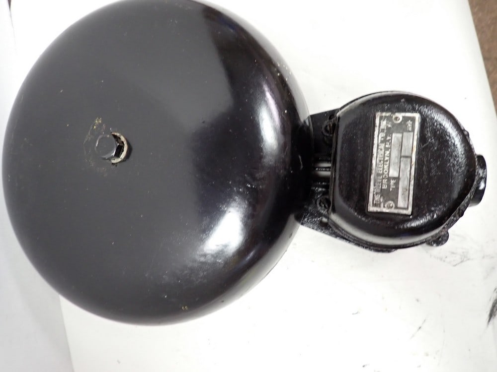 Reeve Electric Company Trolley Bell: Type APV-10 10" Diam.