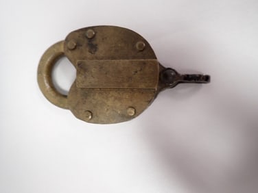Youngstown and Salem Railway Brass Padlock